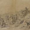 1667年，路易十四在图尔奈被围困期间参观战壕