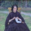 为一位黑衣女士习作