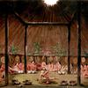Interior View of the Medicine Lodge, Mandan O-kee-pa Ceremony