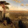 Rome: Sunset from the Convent of Sant' Onofrio on the Janiculum