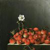 野生草莓静物画