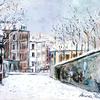 雪中德塞尼斯山街