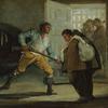 El Maragato Threatens Friar Pedro de Zaldivia with his Gun
