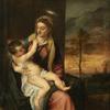 Virgin and Child in an Evening Landscape